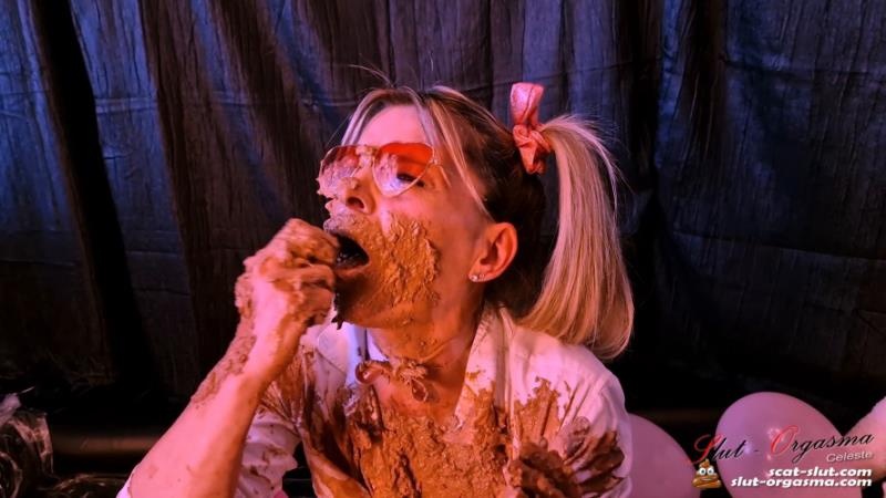 Scat Slut-Orgasma Celeste cum and play with me in shit (2026 | FullHD)