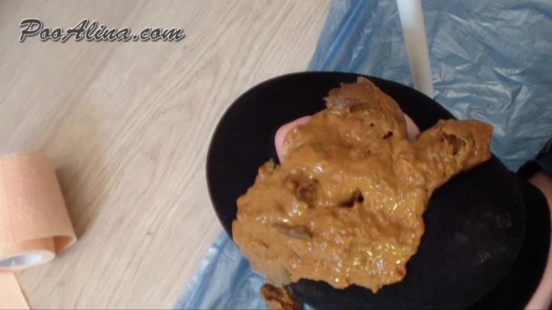 pooping in mouth toilet slave after vodka and vegetable stew with meat - Alina (2026 | HD)