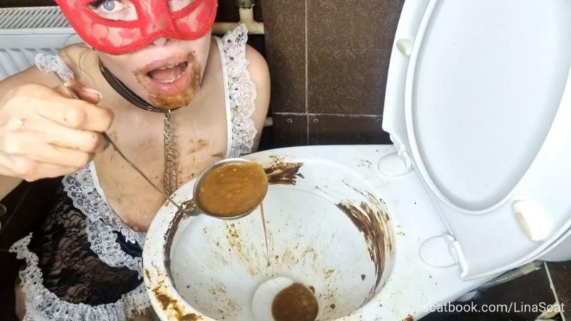 Scatlina 2026 - Cleaning the toilet by a shitty housekeeper Full version (2026 | FullHD)