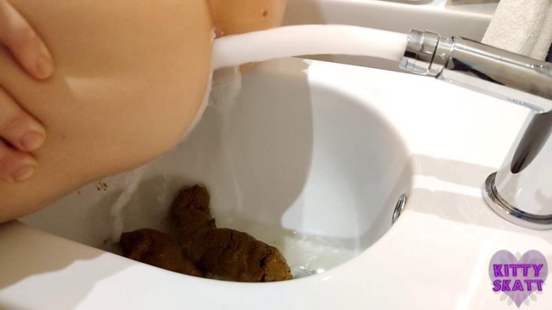 Huge dump in fancy hotel bidet - Kitty Skatt (2026 | FullHD)